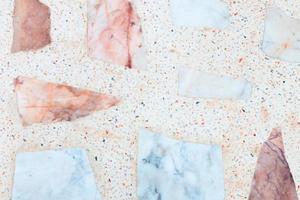terrazzo flooring or polished stone pattern wall and color surface marble vintage texture old for background image horizontal photo