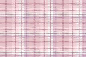 Purple Plaid Pattern Fabric Vector Design the Resulting Blocks of Colour Repeat Vertically and Horizontally in a Distinctive Pattern of Squares and Lines Known as a Sett. Tartan Is Plaid