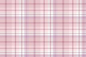 Purple Plaid Pattern Fabric Vector Design the Resulting Blocks of Colour Repeat Vertically and Horizontally in a Distinctive Pattern of Squares and Lines Known as a Sett. Tartan Is Plaid