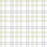 Tartan Plaid Pattern Seamless Texture Is Made With Alternating Bands of Coloured  Pre Dyed  Threads Woven as Both Warp and Weft at Right Angles to Each Other. vector