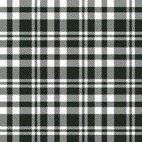 Plaid Tartan Pattern Seamless Textile Is Made With Alternating Bands of Coloured  Pre Dyed  Threads Woven as Both Warp and Weft at Right Angles to Each Other. vector