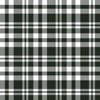 Plaid Tartan Pattern Seamless Textile Is Made With Alternating Bands of Coloured  Pre Dyed  Threads Woven as Both Warp and Weft at Right Angles to Each Other. vector