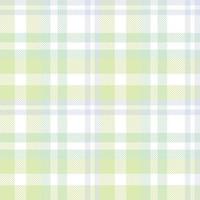 Pastel Plaid Pattern Seamless Textile Is Made With Alternating Bands of Coloured  Pre Dyed  Threads Woven as Both Warp and Weft at Right Angles to Each Other. vector