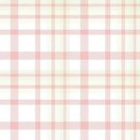 Pastel Plaid Pattern Design Texture Is Made With Alternating Bands of Coloured  Pre Dyed  Threads Woven as Both Warp and Weft at Right Angles to Each Other. vector