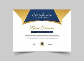 Modern Certificate of Appreciation vector