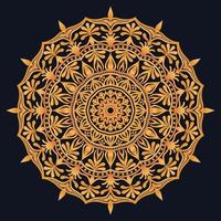 Decorative elements luxury ornament pattern gradient mandala design vector