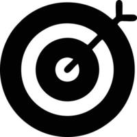 Target focus icon symbol design image, illustration of the success goal icon concept. EPS 10 vector