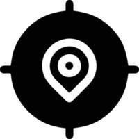 Target focus icon symbol design image, illustration of the success goal icon concept. EPS 10 vector