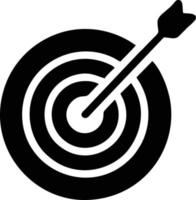 Target focus icon symbol design image, illustration of the success goal icon concept. EPS 10 vector