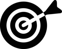 Target focus icon symbol design image, illustration of the success goal icon concept. EPS 10 vector