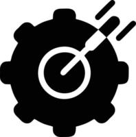 Target focus icon symbol design image, illustration of the success goal icon concept. EPS 10 vector