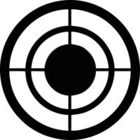 Target focus icon symbol design image, illustration of the success goal icon concept. EPS 10 vector