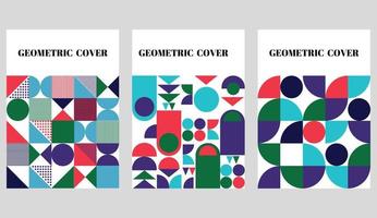 vector geometric pattern cover background