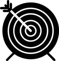 Target focus icon symbol design image, illustration of the success goal icon concept. EPS 10 vector