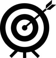 Target focus icon symbol design image, illustration of the success goal icon concept. EPS 10 vector