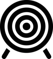 Target focus icon symbol design image, illustration of the success goal icon concept. EPS 10 vector