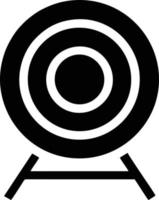 Target focus icon symbol design image, illustration of the success goal icon concept. EPS 10 vector