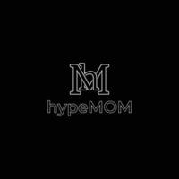 h and m letter logo hypemom minimalistic logo vector