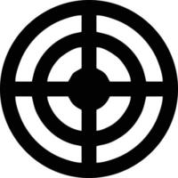 Target focus icon symbol design image, illustration of the success goal icon concept. EPS 10 vector