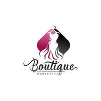 lujo boutique logo vector plantillas