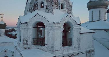 santo trinidad danilov monasterio en pereslavl Zalessky, Rusia video