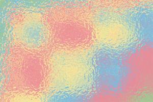 Iridescent holograpm texture. Rainbow foil background vector