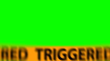 meme triggered scene transition footage on green screen glitches effect 4k resolution video