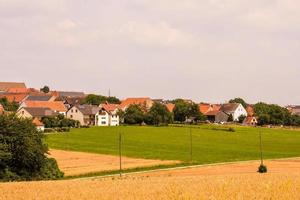 Scenic rural landscape photo