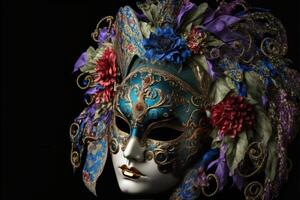 Venetian carnival mask. photo