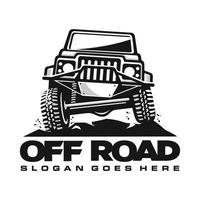 Adventure car logo design vector