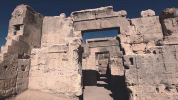 oracle temple dans ancien siwa oasis, Egypte video