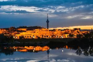 The dilapidated and long-standing Folk Houses on Hathpace in Kashgar, Xinjiang photo