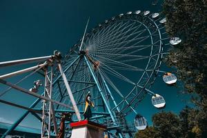 Kashgar, Xinjiang is a happy and modern city photo