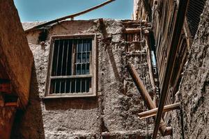 The dilapidated and long-standing Folk Houses on Hathpace in Kashgar, Xinjiang photo