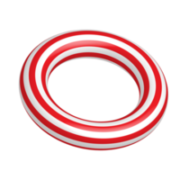 Colorful summer swim rings png