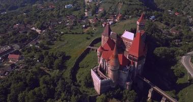 gothique corvin Château dans Transylvanie, Roumanie video