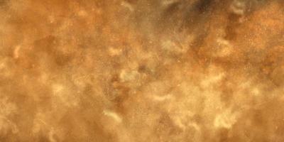 abstract watercolor background with space. colorful sunrise or sunset colors in cloudy shapes. beautiful hues of yellow gold and orange in hand painted watercolor background photo