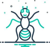 mix icon for ant vector