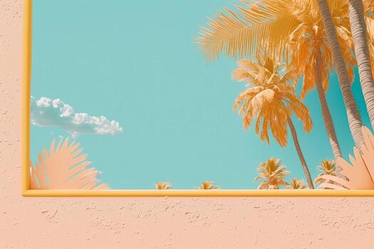 Modern Holiday Template with a Splash of Colour photo