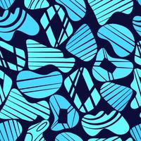 Abstract seamless pattern in abstract style. Fashion sketch. vector