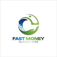 Fast Money Logo Vector Design