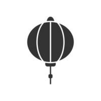 Chinese lantern icon vector design templates