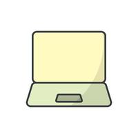 Laptop icon vector design templates