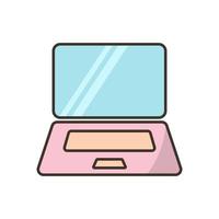 Laptop icon vector design templates