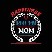 MOTHER'S DAY T-SHIRT DESIGN vector