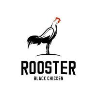 ROOSTER BLACK LOGO vector