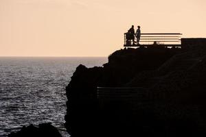 Scenic coastal view photo