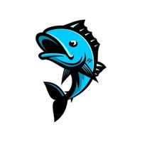 FISH JUMPING VECTOR