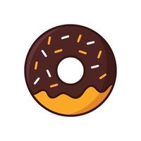 rosquilla icono vector diseño modelo sencillo y moderno