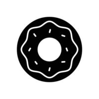 donut icon vector design template simple and modern